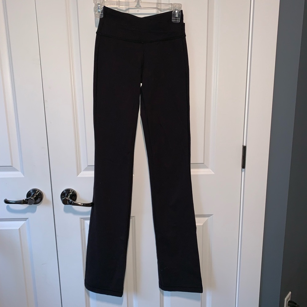 Lululemon size 2 Yoga Pants-Black
